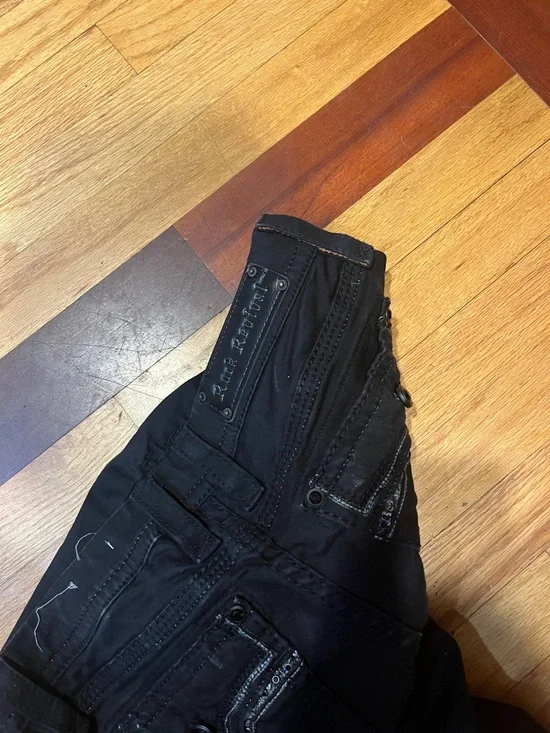 Rock Revival Black Cropped Ankle Pants - Picture 3 of 5